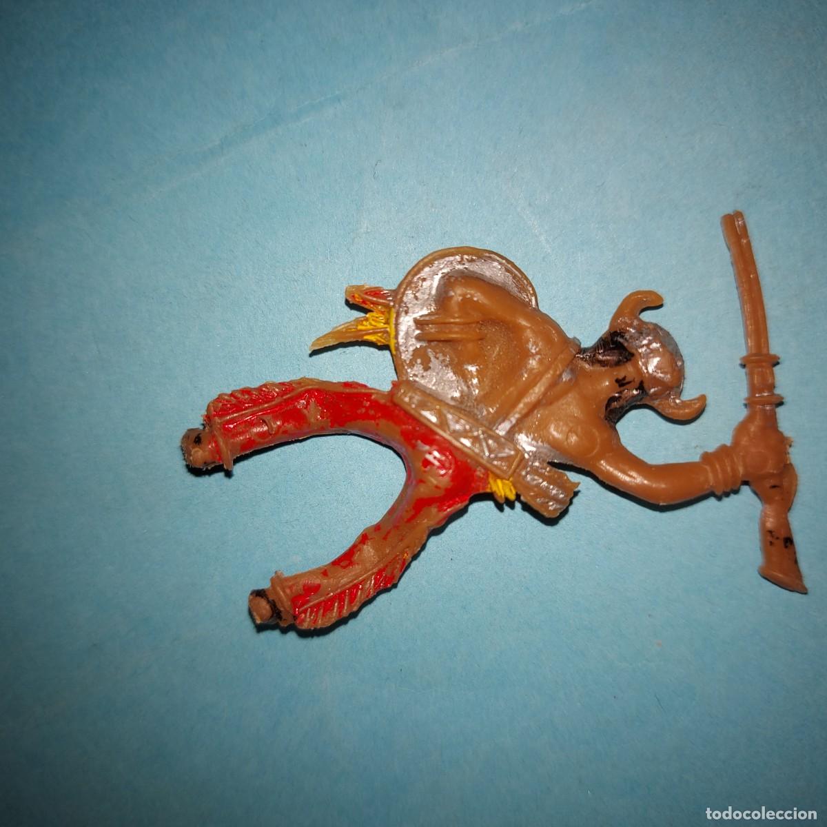 Figuras de goma y PVC: COMANSI, INDIO, FIGURA DEL OESTE - Foto 2