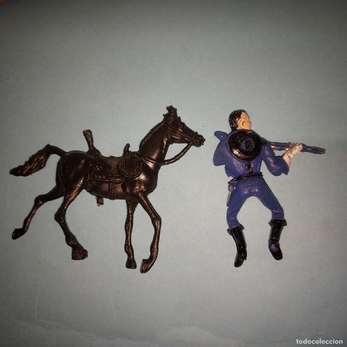 Figuras de goma y PVC: COMANSI, SOLDADO FEDERAL, YANQUI, NORDISTA