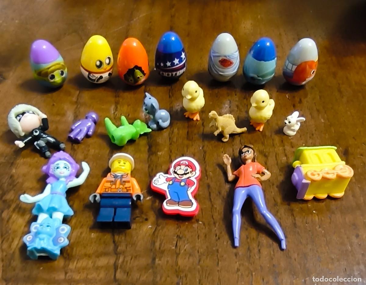 Figuras de goma y PVC: Lote de peque&ntilde;os juguetes mira foto