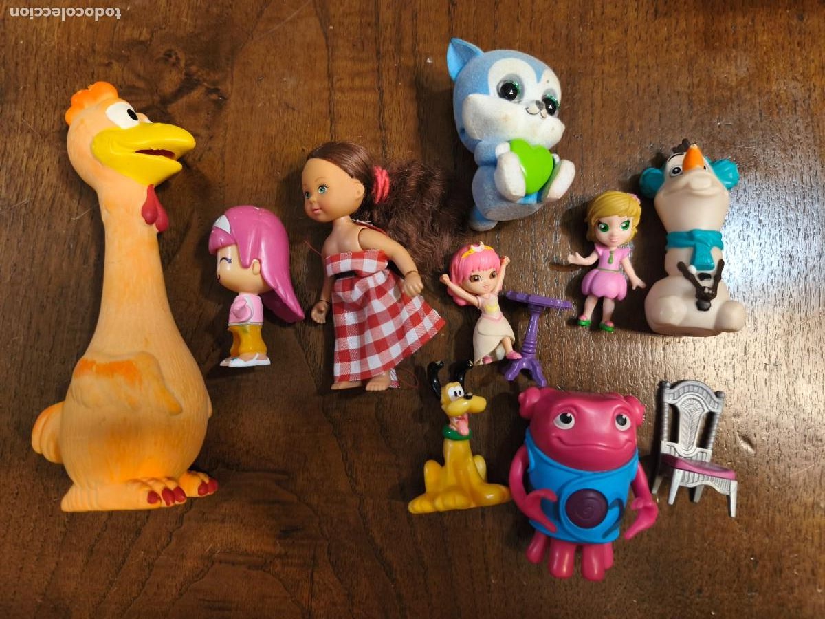 Figuras de goma y PVC: Lote juguetes es lo que ves