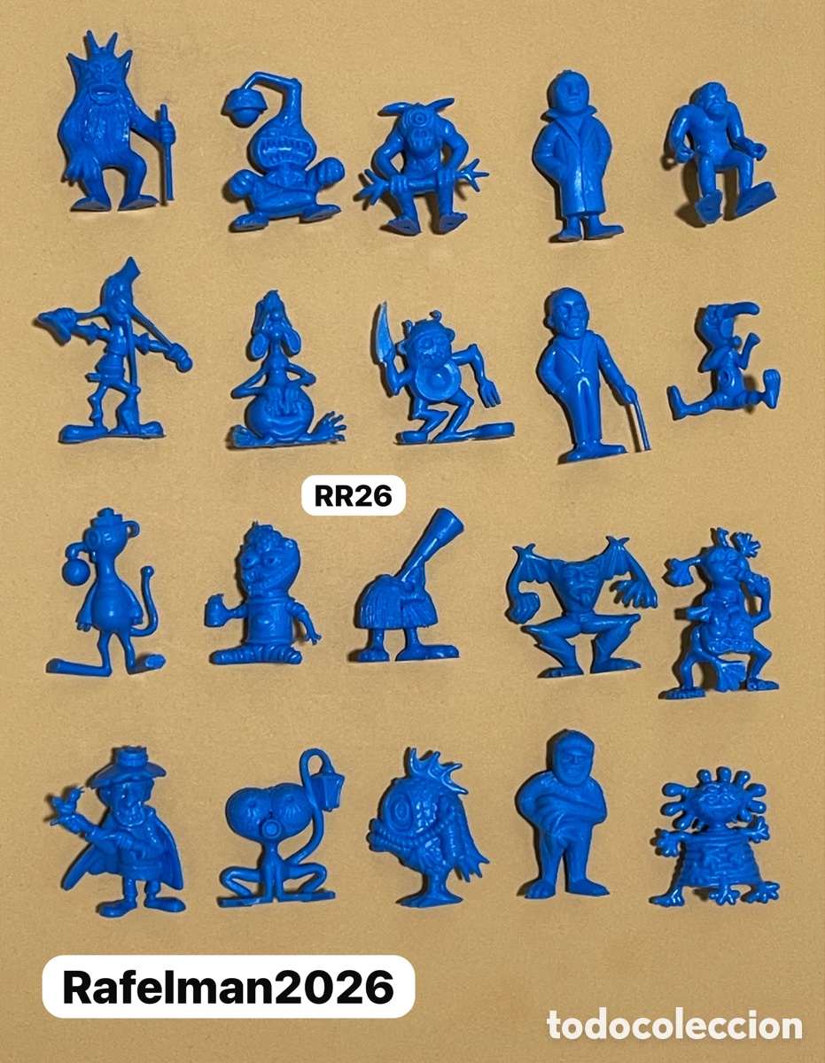 Figuras de goma y PVC: MONSTRUOS DE MATUTANO Dunkin, Colecci&oacute;n completa. ESPA&Ntilde;A