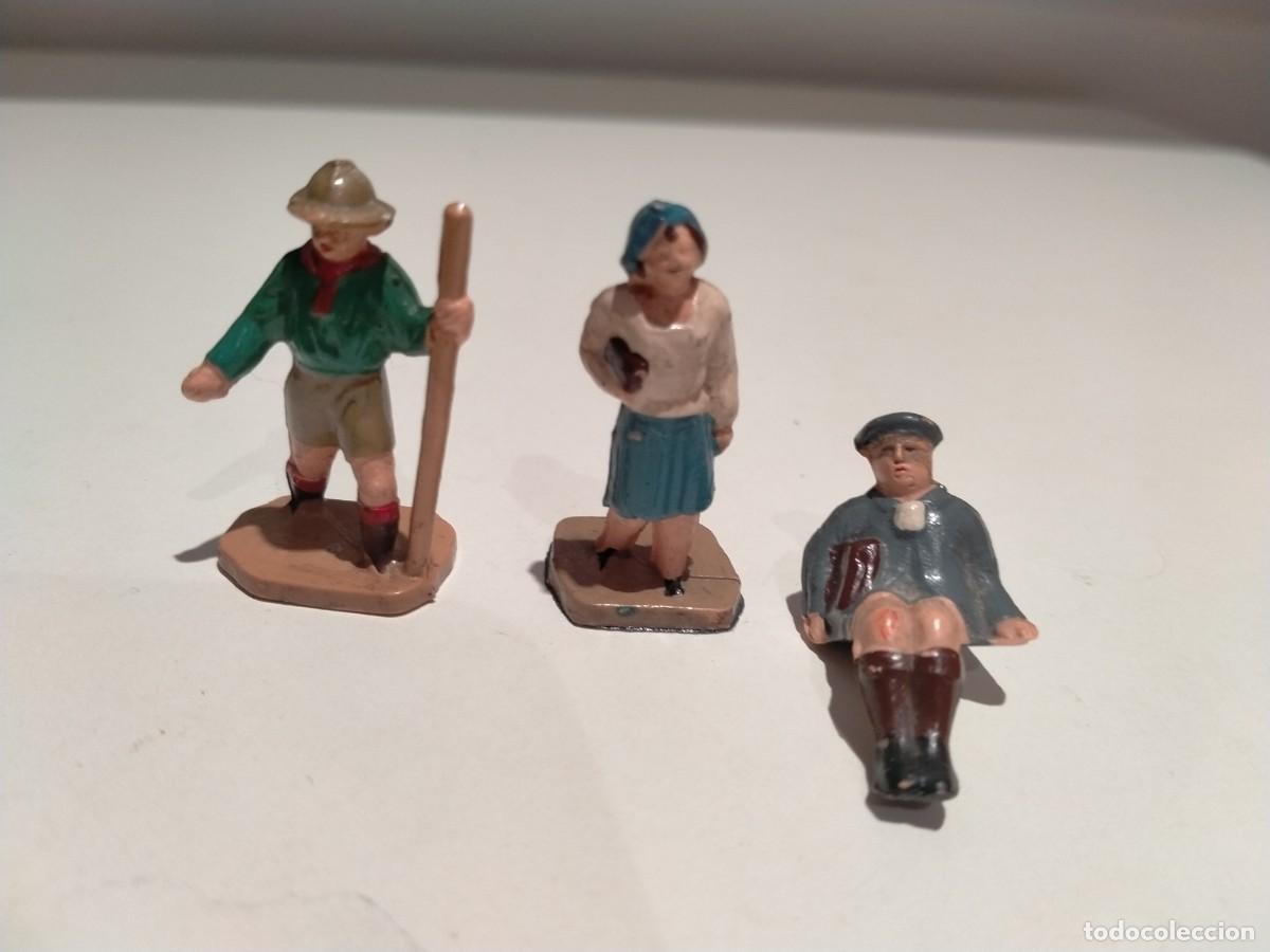 Figuras de goma y PVC: Antiguas figuras en PVC para dioramas maquetas