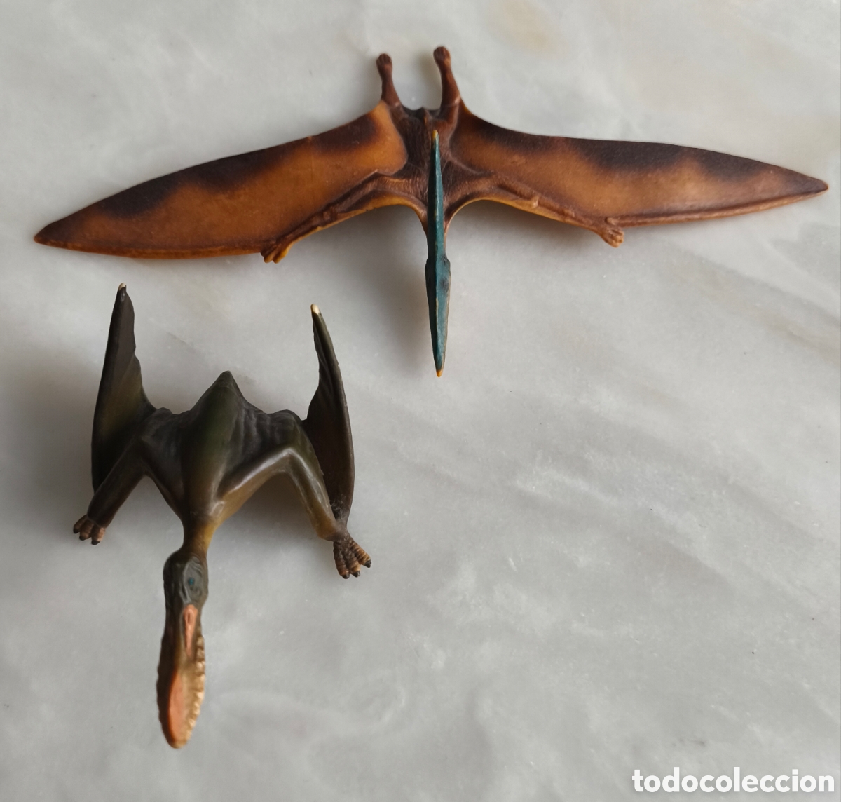 Figuras de goma y PVC: Schleich Anhanguera 2006 & Pteranodon 2000 Replicasaurus - Foto 2