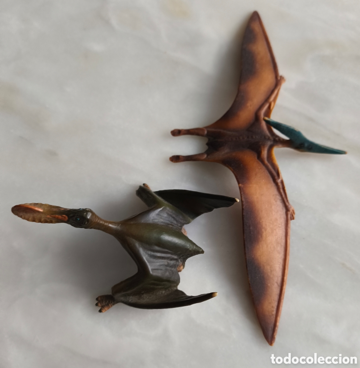 Figuras de goma y PVC: Schleich Anhanguera 2006 & Pteranodon 2000 Replicasaurus - Foto 3
