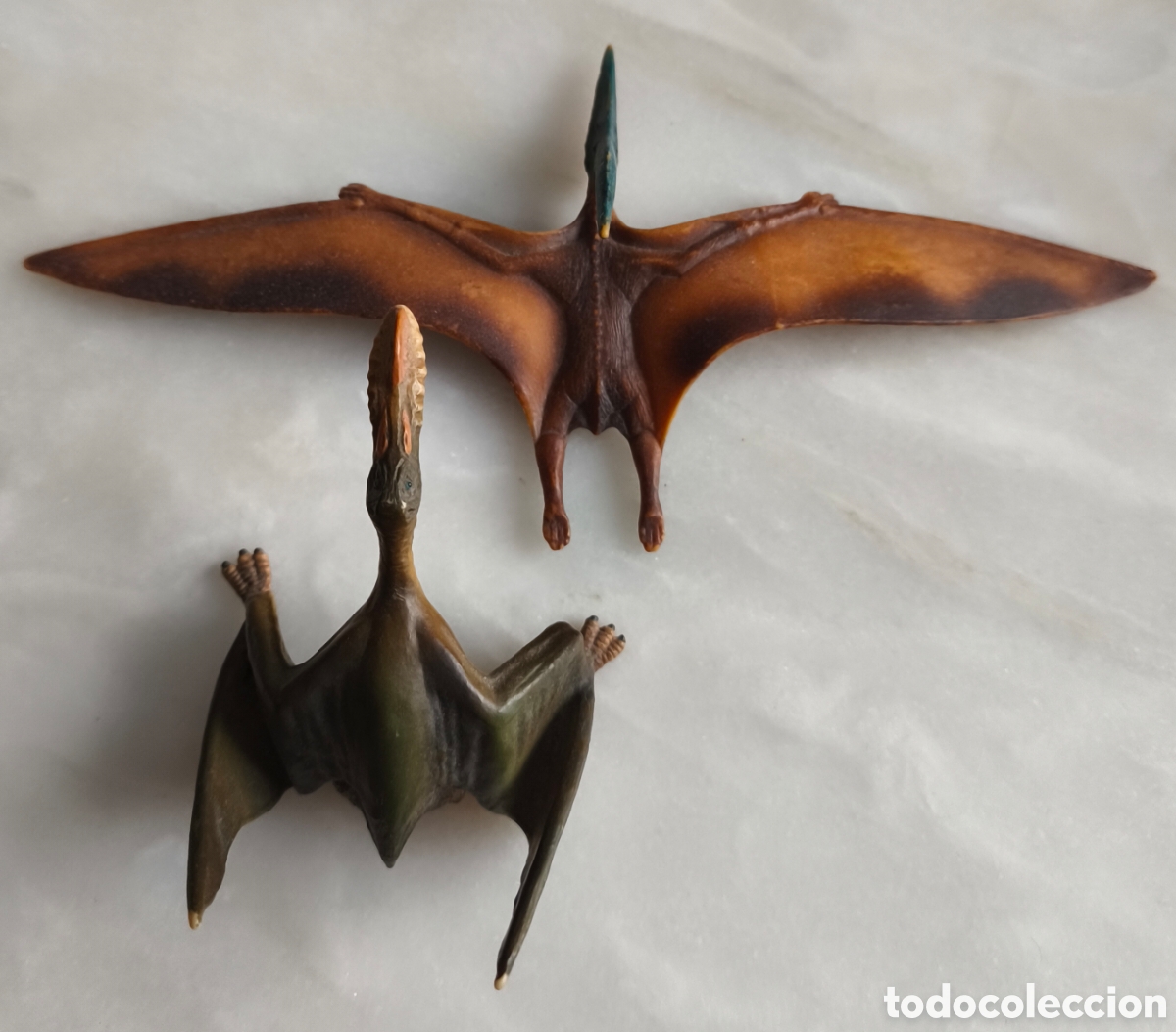 Figuras de goma y PVC: Schleich Anhanguera 2006 & Pteranodon 2000 Replicasaurus - Foto 4