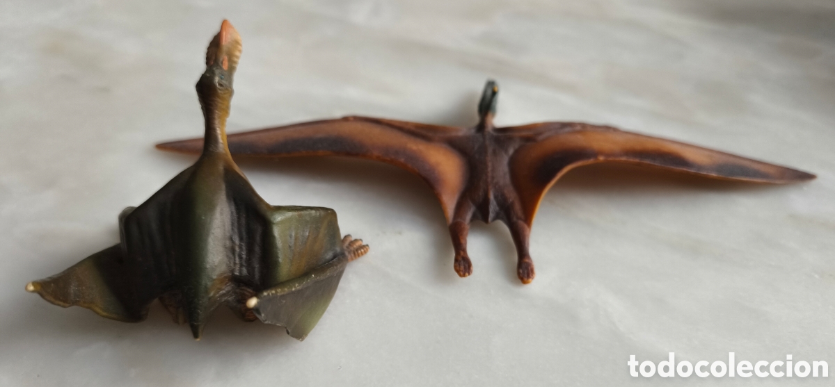 Figuras de goma y PVC: Schleich Anhanguera 2006 & Pteranodon 2000 Replicasaurus - Foto 6