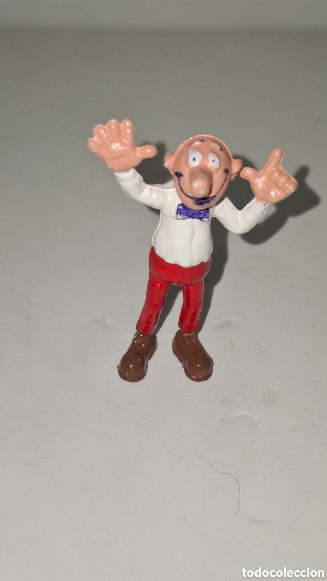 Figuras de goma y PVC: DANONE FIGURA DE PVC PROMOCIONAL FILEMON Y MORTADELO A&Ntilde;OS 90