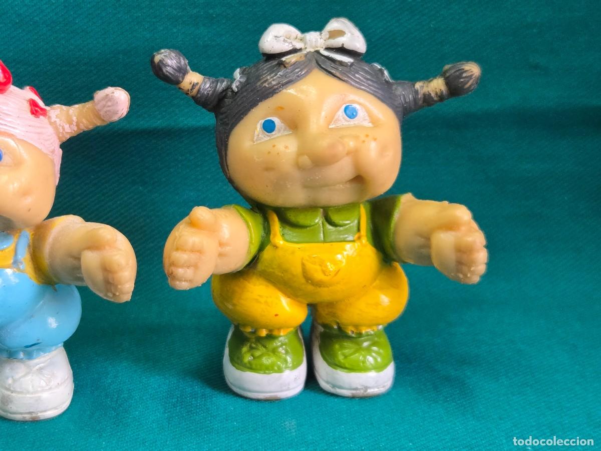 Figuras de goma y PVC: 4 PVC MU&Ntilde;ECA REPOLLO , CABBAGE PATCH KIDS - Foto 2