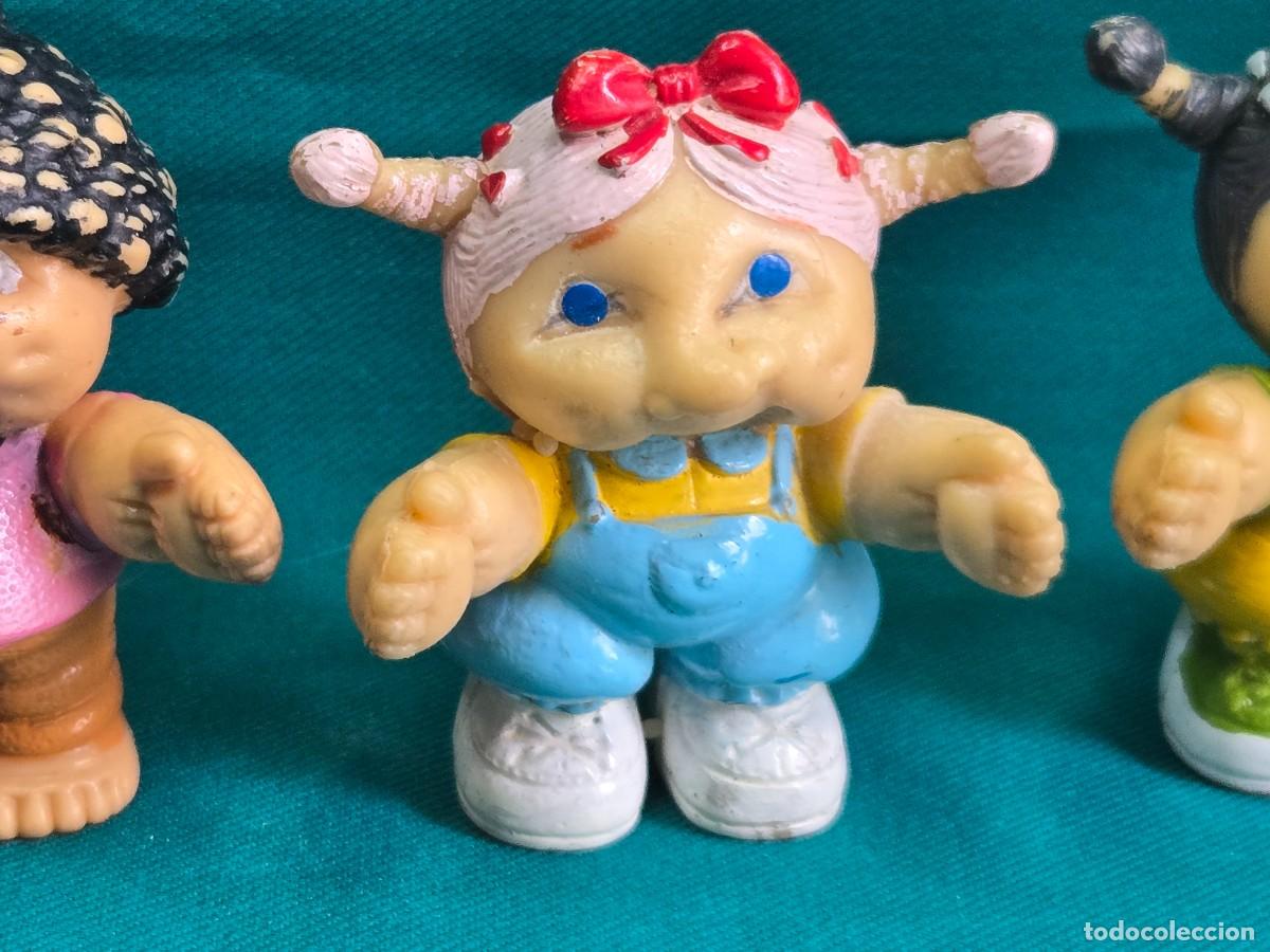 Figuras de goma y PVC: 4 PVC MU&Ntilde;ECA REPOLLO , CABBAGE PATCH KIDS - Foto 3