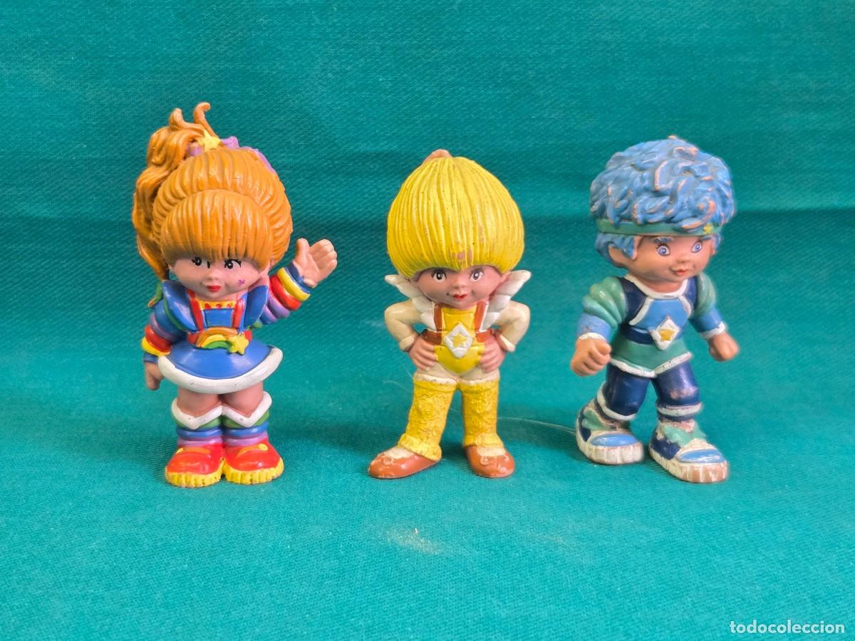Figuras de goma y PVC: LOTE DE 3 FIGURAS DE PVC RAINBOW BRITE HALLMARK