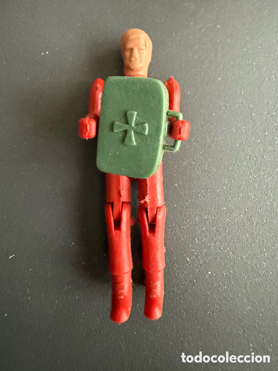 Figuras de goma y PVC: Mu&ntilde;eco Articulado MONTA MAN. MONTAPLEX