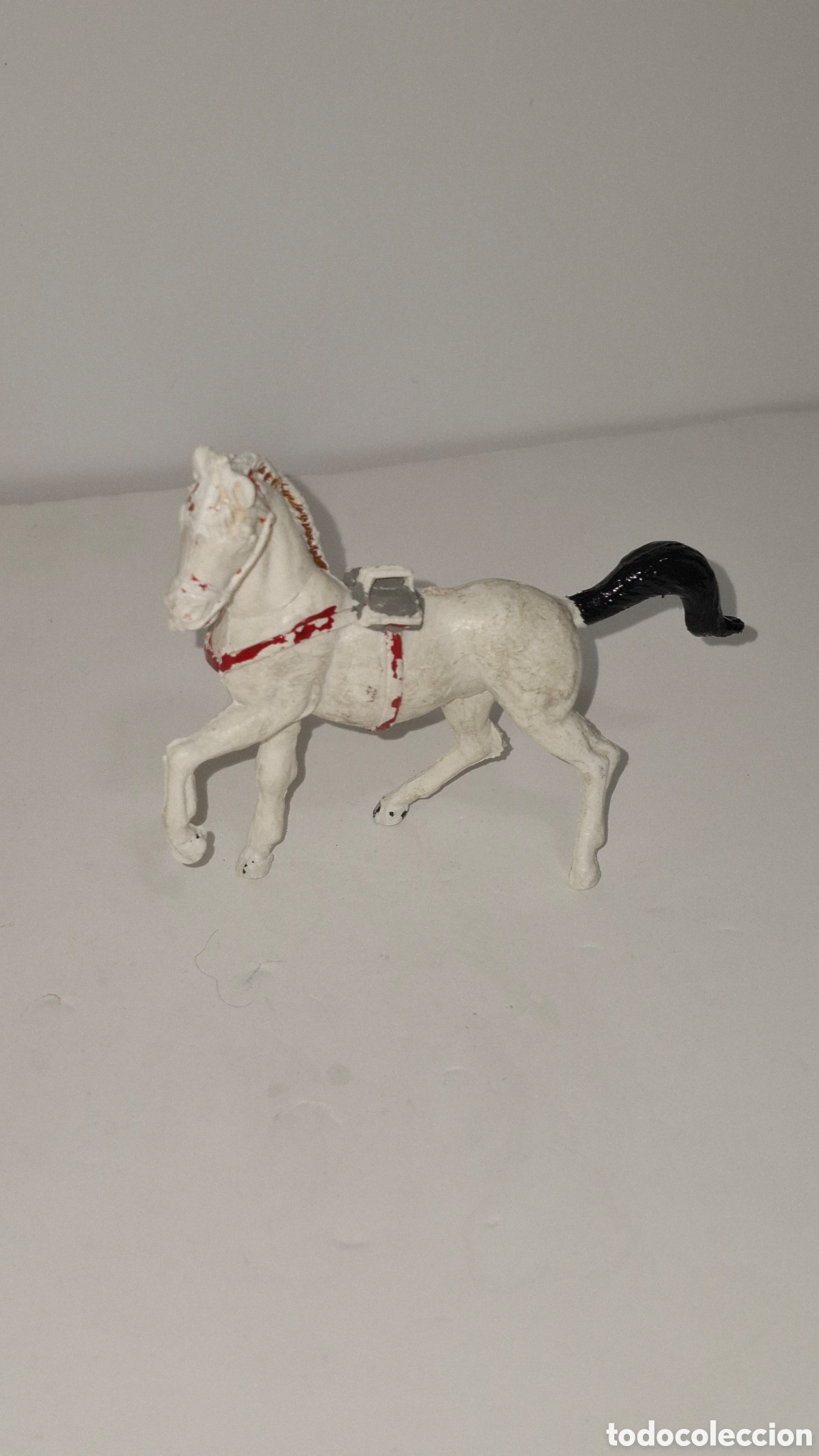 Figuras de goma y PVC: FIGURA DE PLASTICO A&Ntilde;OS 60 CABALLO DE MALABARISTA CIRCO JECSAN A&Ntilde;OS 60