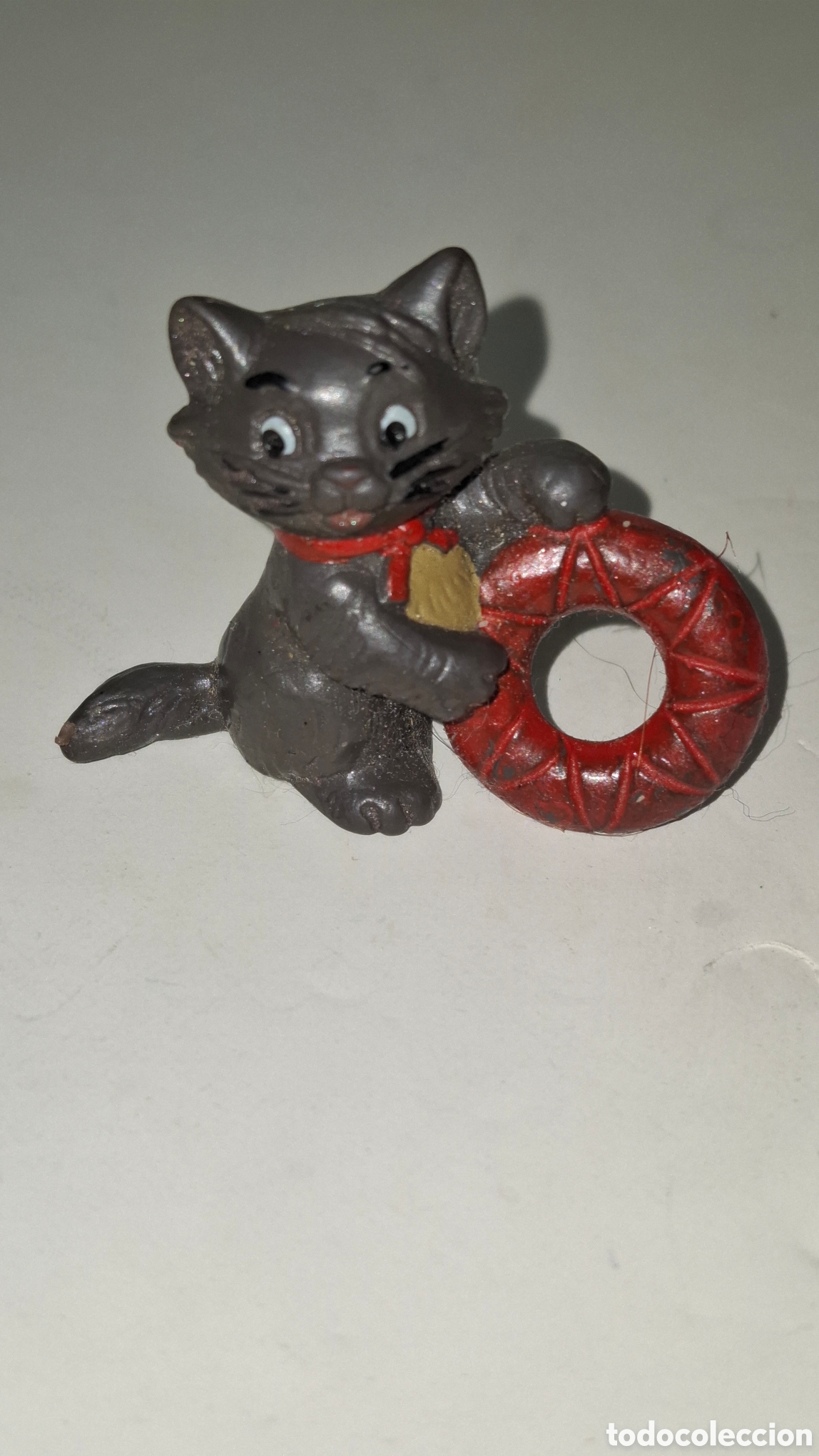 Figuras de goma y PVC: WALT DISNEY FIGURA DE PVC MADE IN GERMANY BULLY GATITO DE LOS ARISTOGATOS