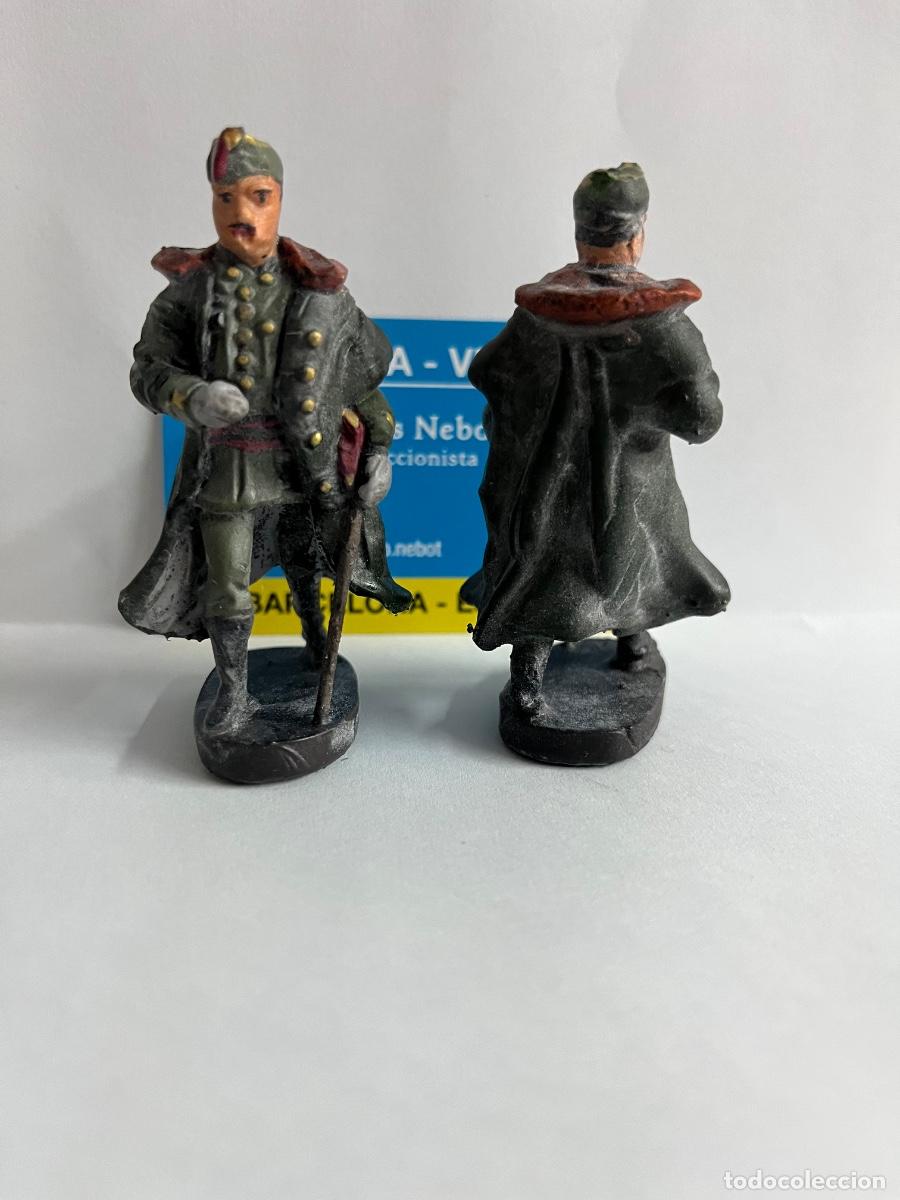 Figuras de goma y PVC: Elastolin Lineol similar. Guerra civil general Francisco Franco