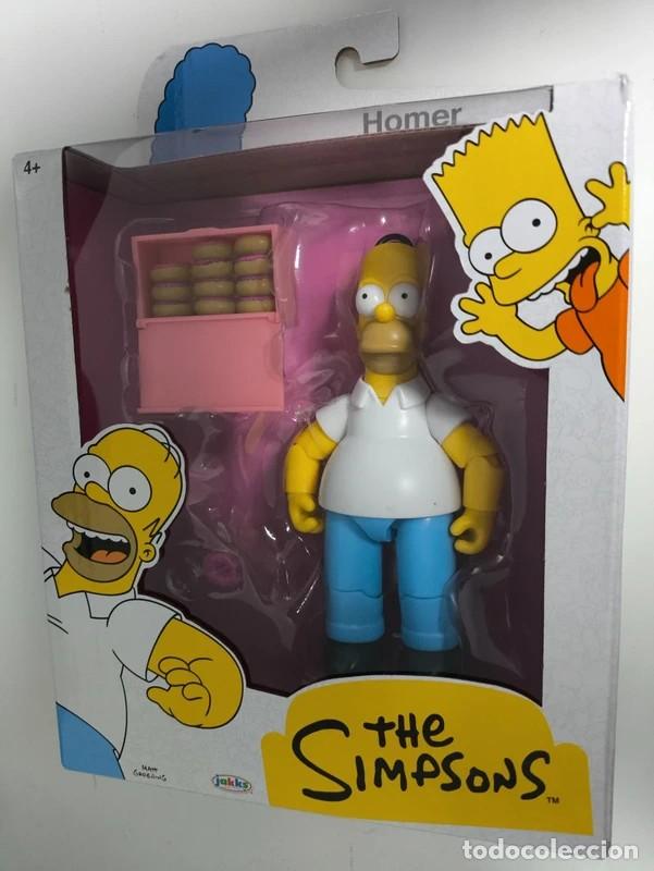 Figuras de goma y PVC: Figura 13 cm Homer Simpson the Simpsons Jakks nuevo