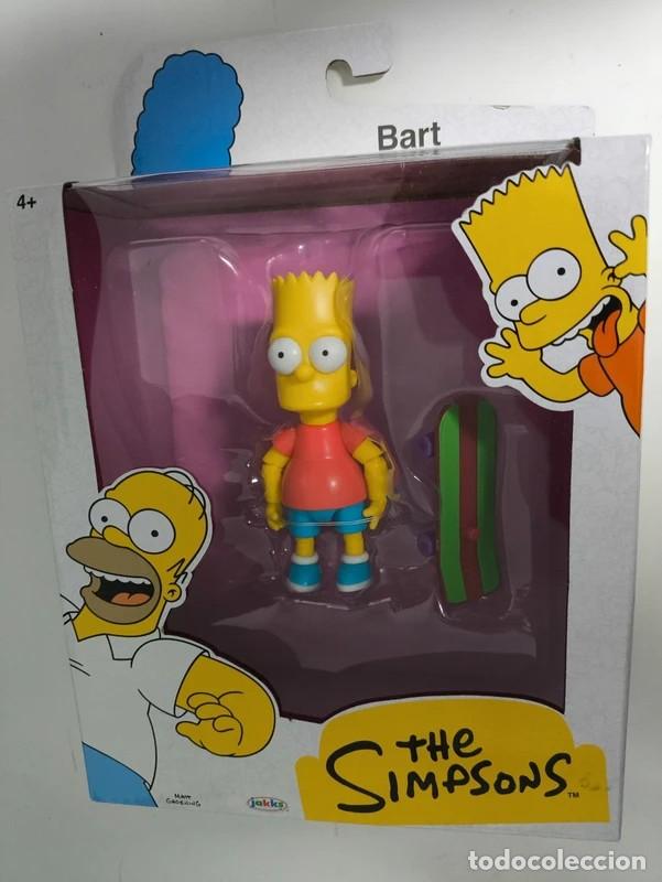Figuras de goma y PVC: Figura 13 cm Bart Simpson the Simpsons jakks nuevo