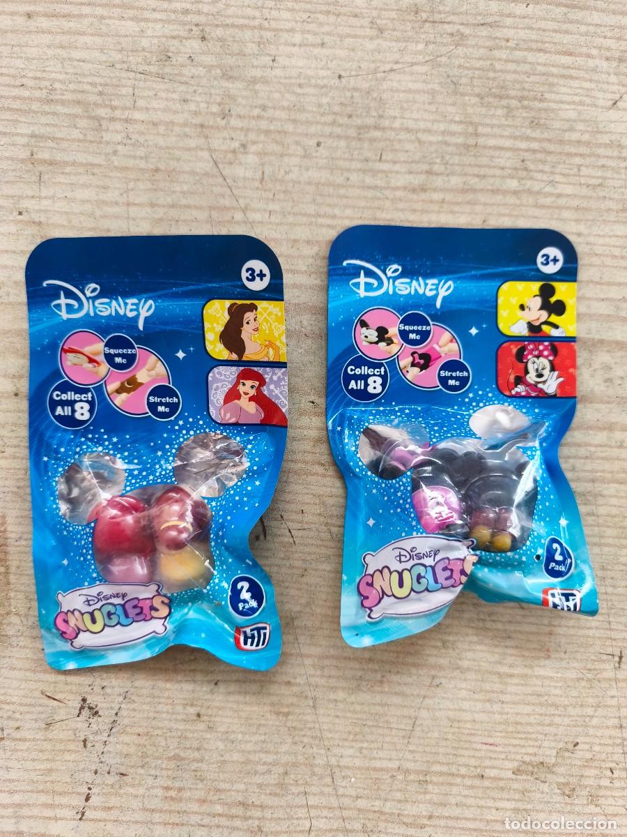 Figuras de goma y PVC: 2 Sobres Disney Snuglets - Precintado - Foto 1