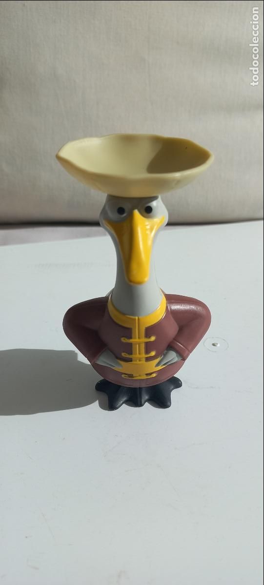 Figuras de goma y PVC: Mu&ntilde;eco figura pato kung fu panda burguer king. Se&ntilde;or Ping padre adoptivo de Po