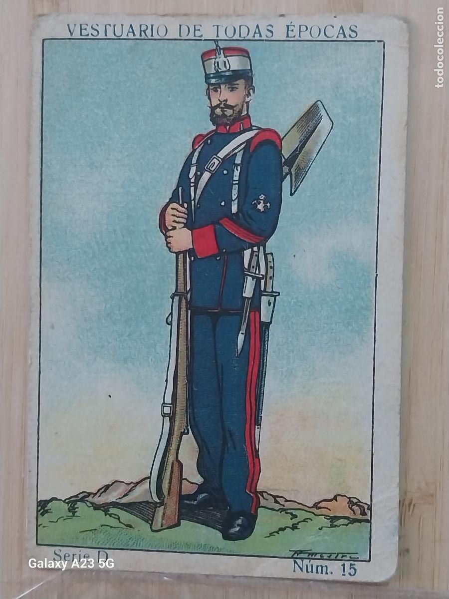 Figuras de goma y PVC: INGENIEROS EJERCITO ESPA&Ntilde;OL A&Ntilde;OS 1920 CROMO PROMOCIONAL CHOCOLATES JUNCOSA 9.8X6.7CMS *