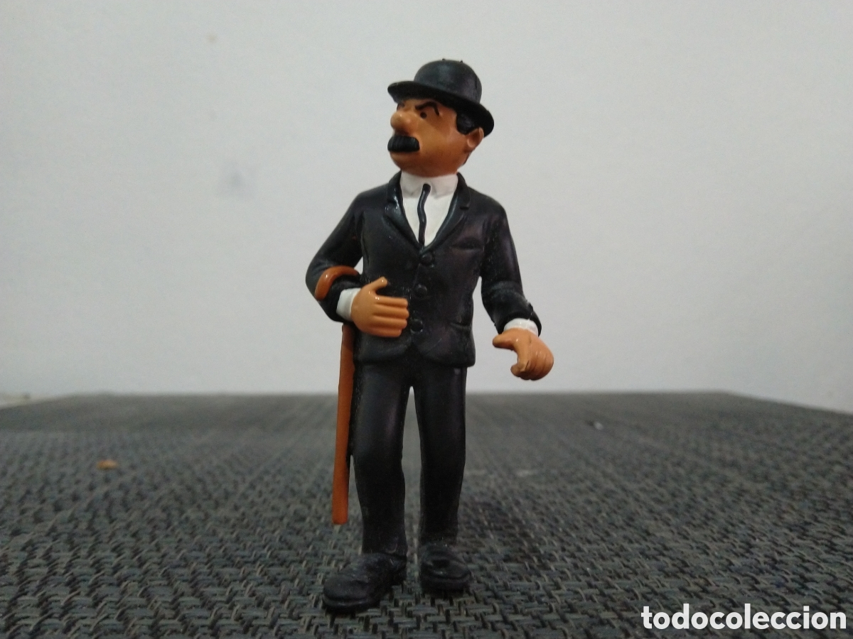 Figuras de goma y PVC: FIGURA PVC TINTIN HERMANOS FERNANDEZ Y HERNANDEZ COMICS SPAIN HERGE A&Ntilde;OS 80 MILOU