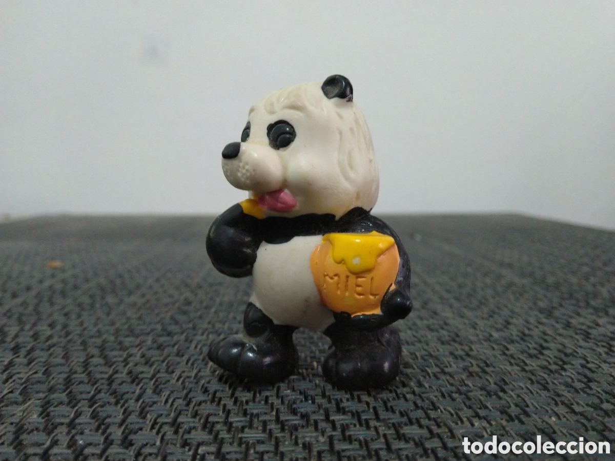Figuras de goma y PVC: FIGURA PVC OSO PANDA DE LA MARCA W. COMIENDO TARRO MIEL OSOS AMOROSOS