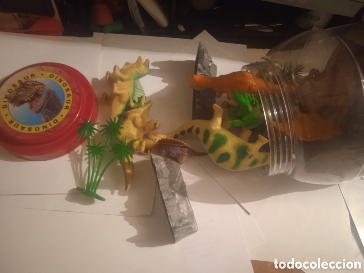 Figuras de goma y PVC: DINO ADVENTURE SET COMPLETO - Foto 3