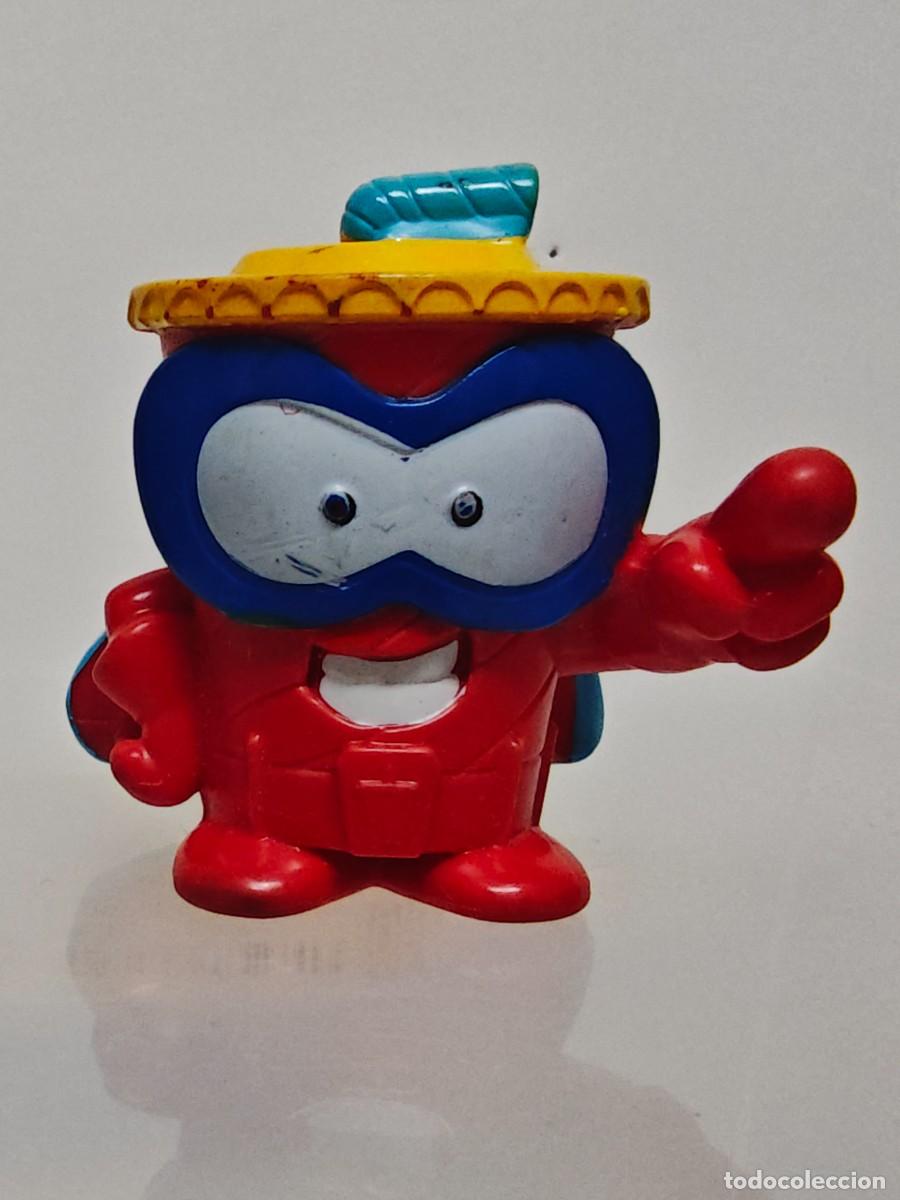 Figuras de goma y PVC: FIGURA PVC MU&Ntilde;ECO SUPERZINGS BURGER KING