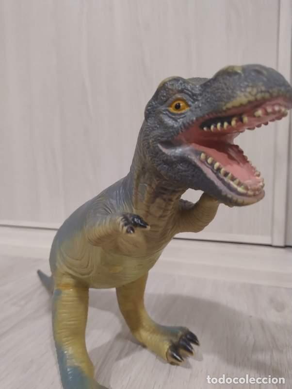 Figuras de goma y PVC: Dinosaurio Tiranosaurio Rex Gigante en goma tipo Sofubi