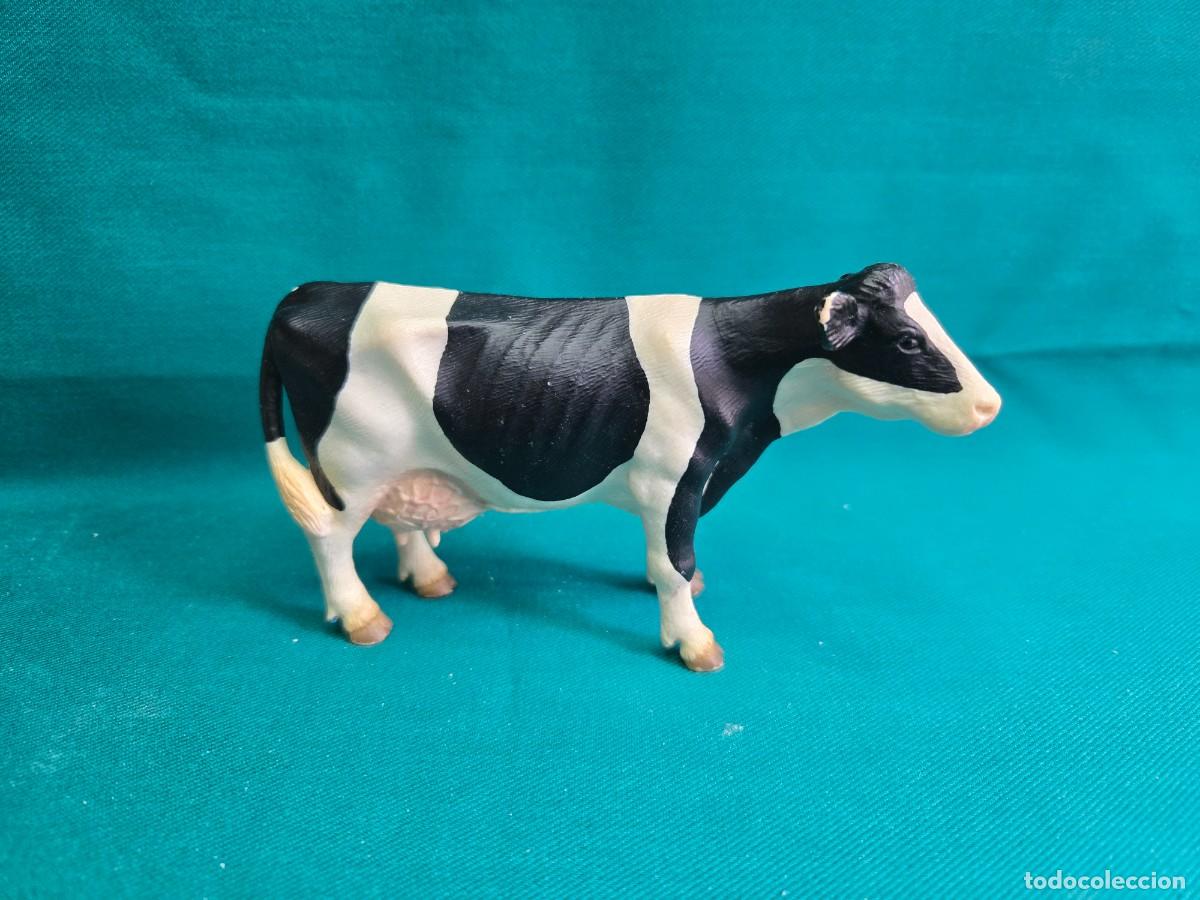 Figuras de goma y PVC: FIGURA PVC , SCHLEICH, VACA , ANIMAL DE GRANJA
