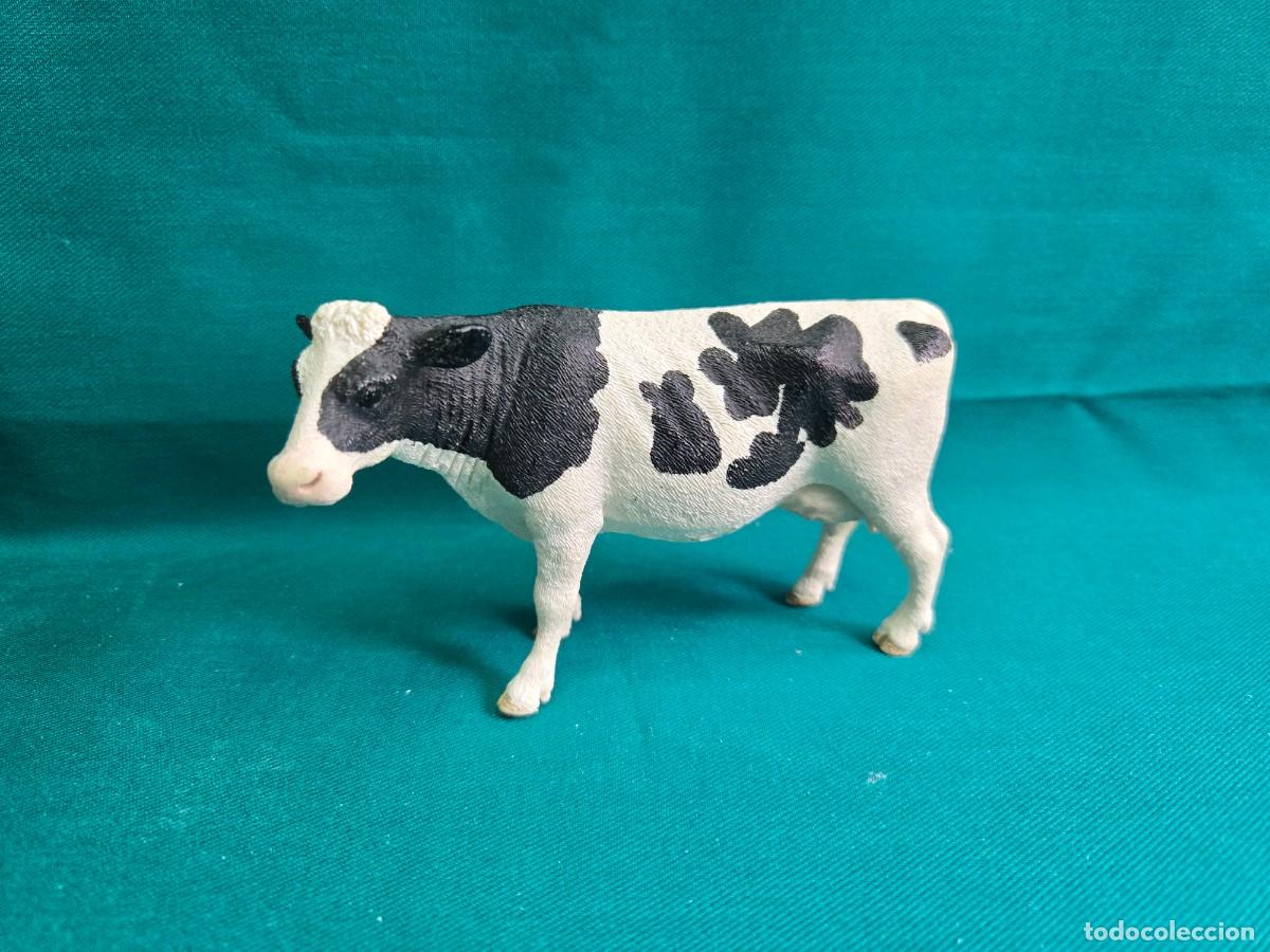 Figuras de goma y PVC: FIGURA PVC , SCHLEICH, VACA , ANIMAL DE GRANJA