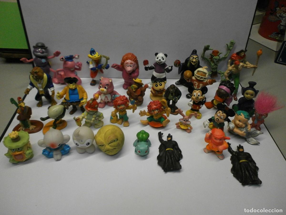Figuras de goma y PVC: lote de 35 figuras pvc comics spain y otras marcas