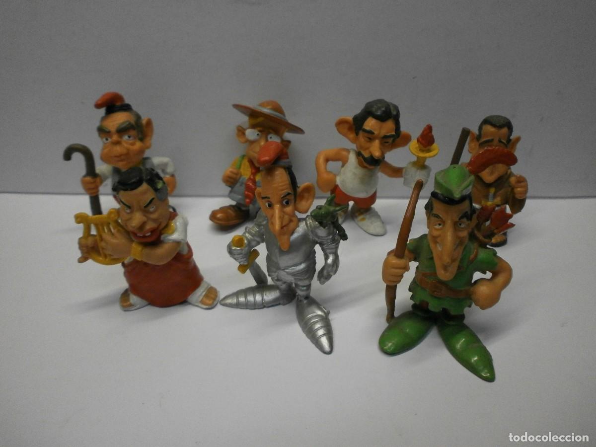 Figuras de goma y PVC: lote de figuras pvc los monclis star toys gallego y rey