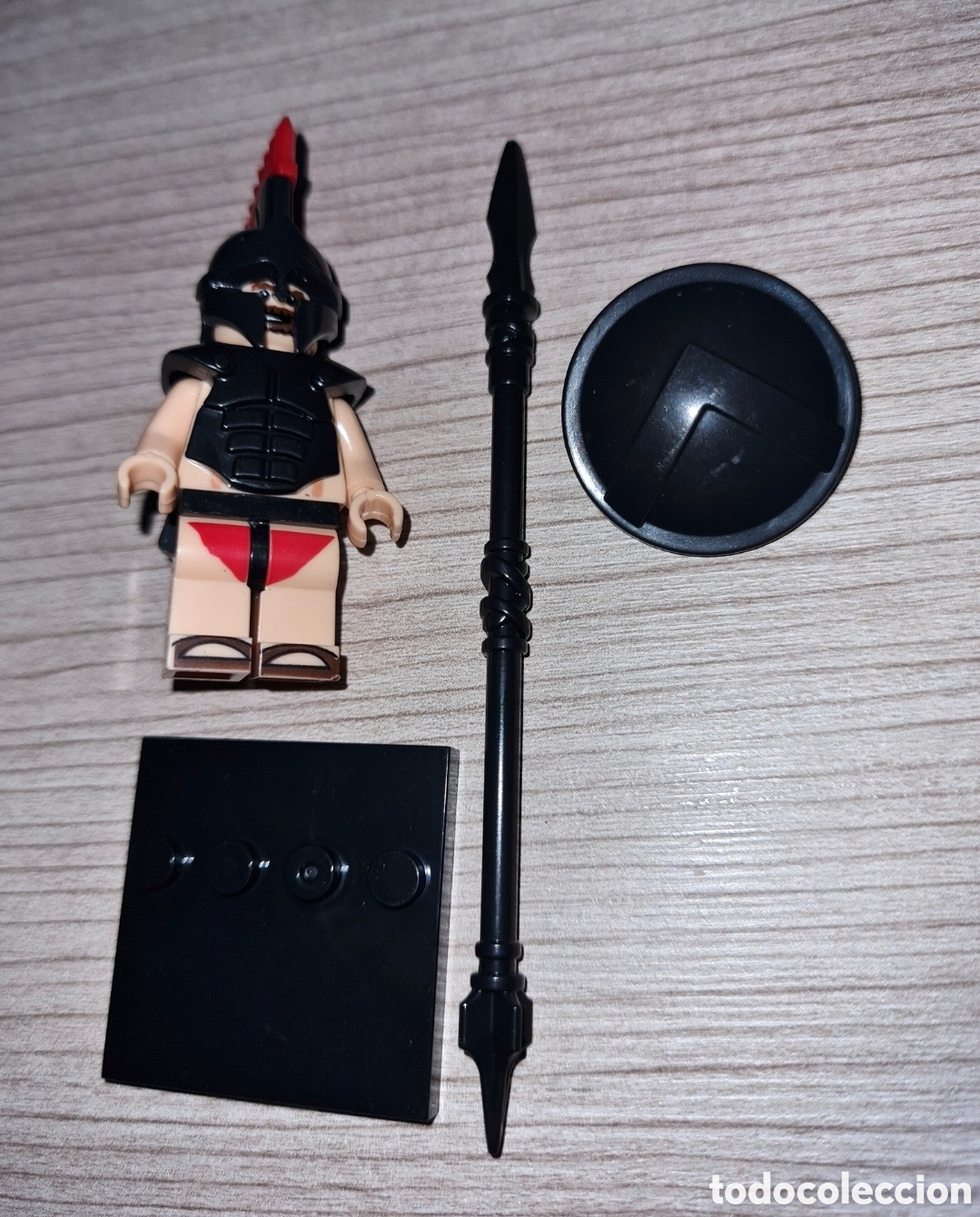 Figuras de Borracha e PVC: Minifigura compatible con lego soldado romano griego gladiador espartano perfecto para Bel&eacute;n Navidad