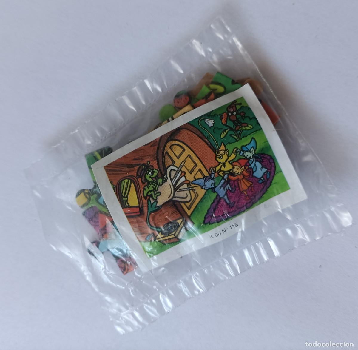 Figuras de goma Kinder: puzzle kinder antiguo puzle rompecabezas k00 00 115 duendecillos duendes