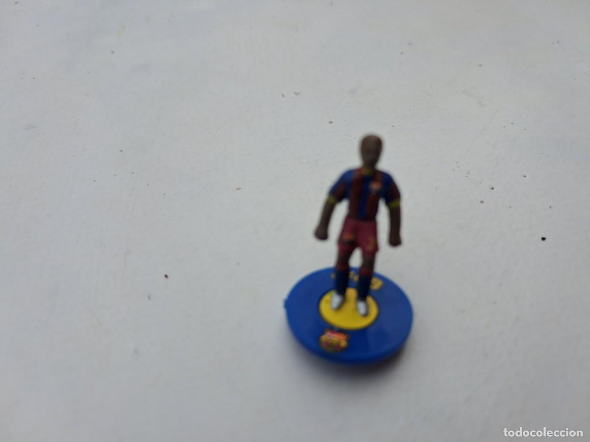 Figuras de goma y PVC: Jugador Futbol Barcelona - FCB - con peana a lo heroclix o subbuteo - 2 cms
