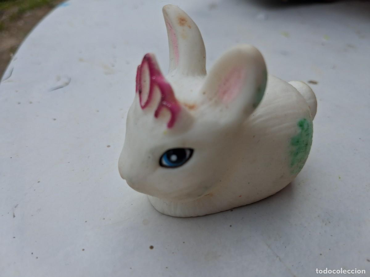 Figuras de goma y PVC: primita del conejo perico con diadema Zapatero Style - 5 por 2 4,50 cms