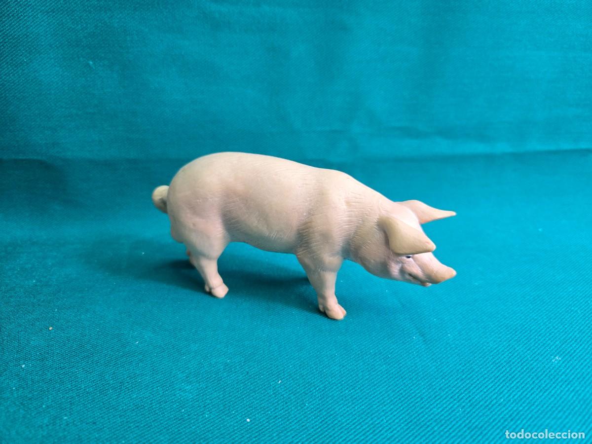 Figuras de goma y PVC: FIGURA PVC , SCHLEICH, CERDO , ANIMAL DE GRANJA