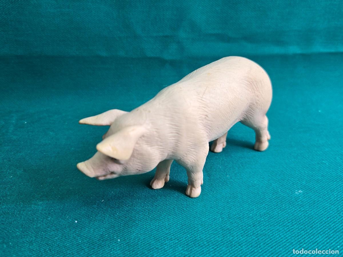 Figuras de goma y PVC: FIGURA PVC , SCHLEICH, CERDO , ANIMAL DE GRANJA
