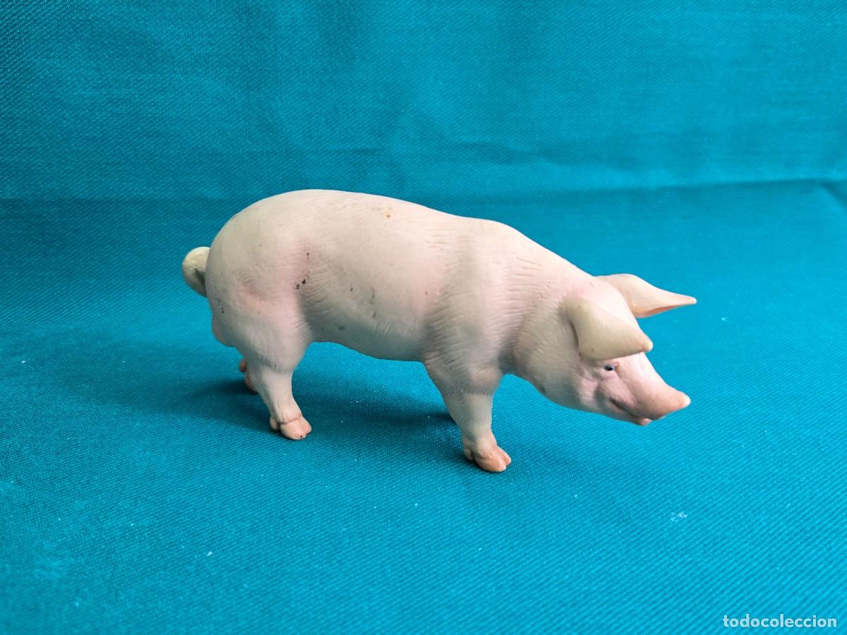 Figuras de goma y PVC: FIGURA PVC , SCHLEICH, CERDO , ANIMAL DE GRANJA