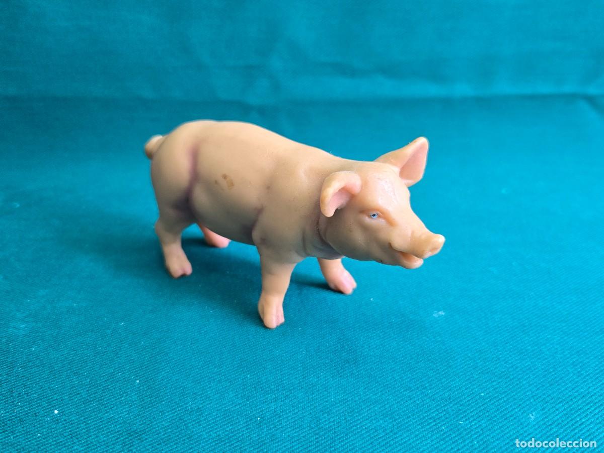 Figuras de goma y PVC: FIGURA PVC , SCHLEICH, CERDO , ANIMAL DE GRANJA