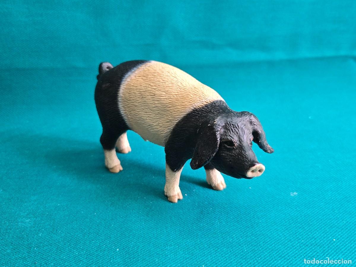 Figuras de goma y PVC: FIGURA PVC , SCHLEICH, CERDO , ANIMAL DE GRANJA