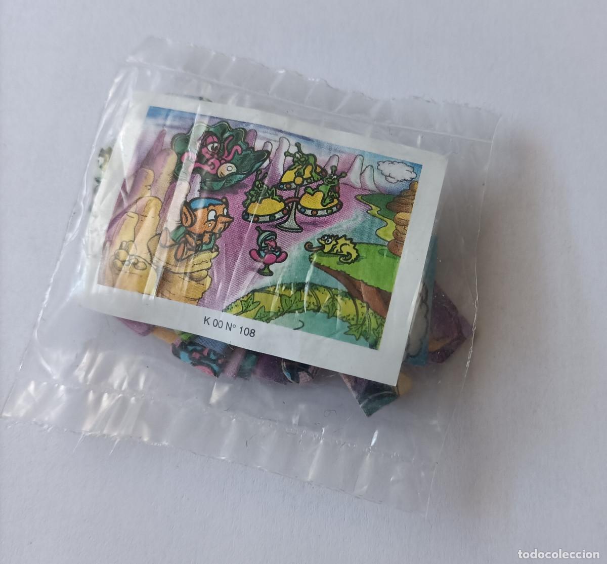 Figuras de goma Kinder: puzzle kinder antiguo puzle rompecabezas k00 00 108 alienigenas aliens pulpo pitonisa
