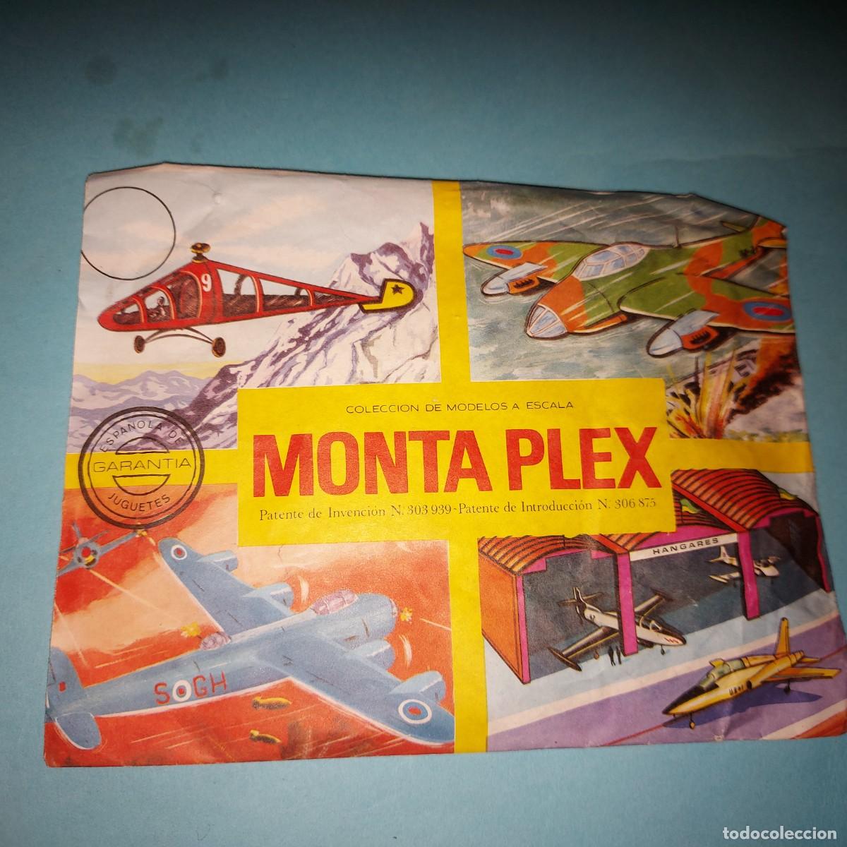 Figuras de goma y PVC: SOBRE MONTAPLEX 427 , NUEVO