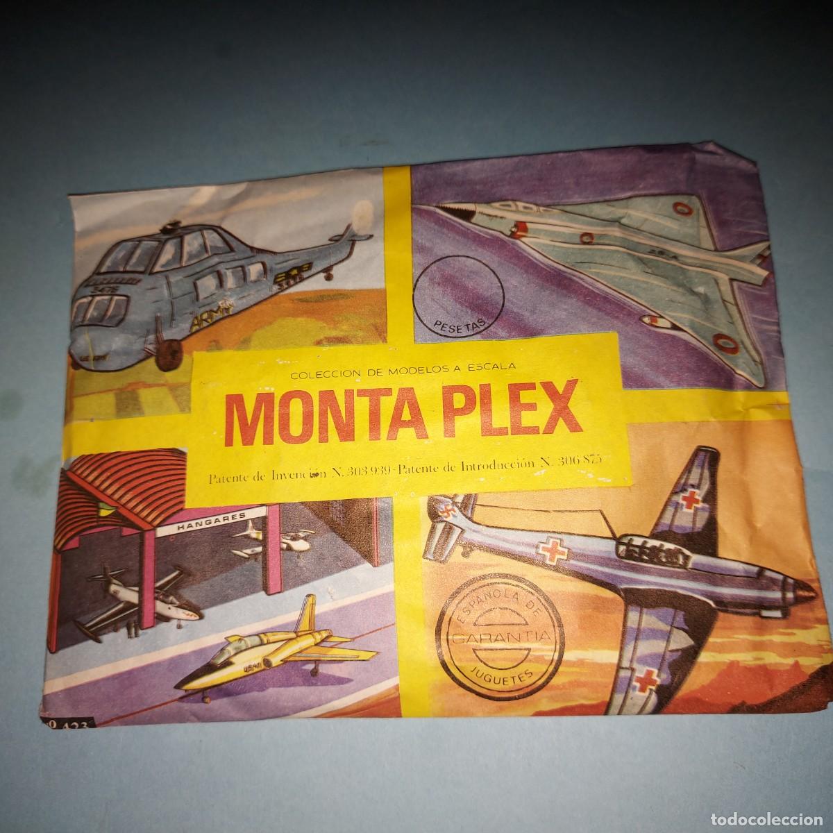Figuras de goma y PVC: SOBRE DE MONTAPLEX 423
