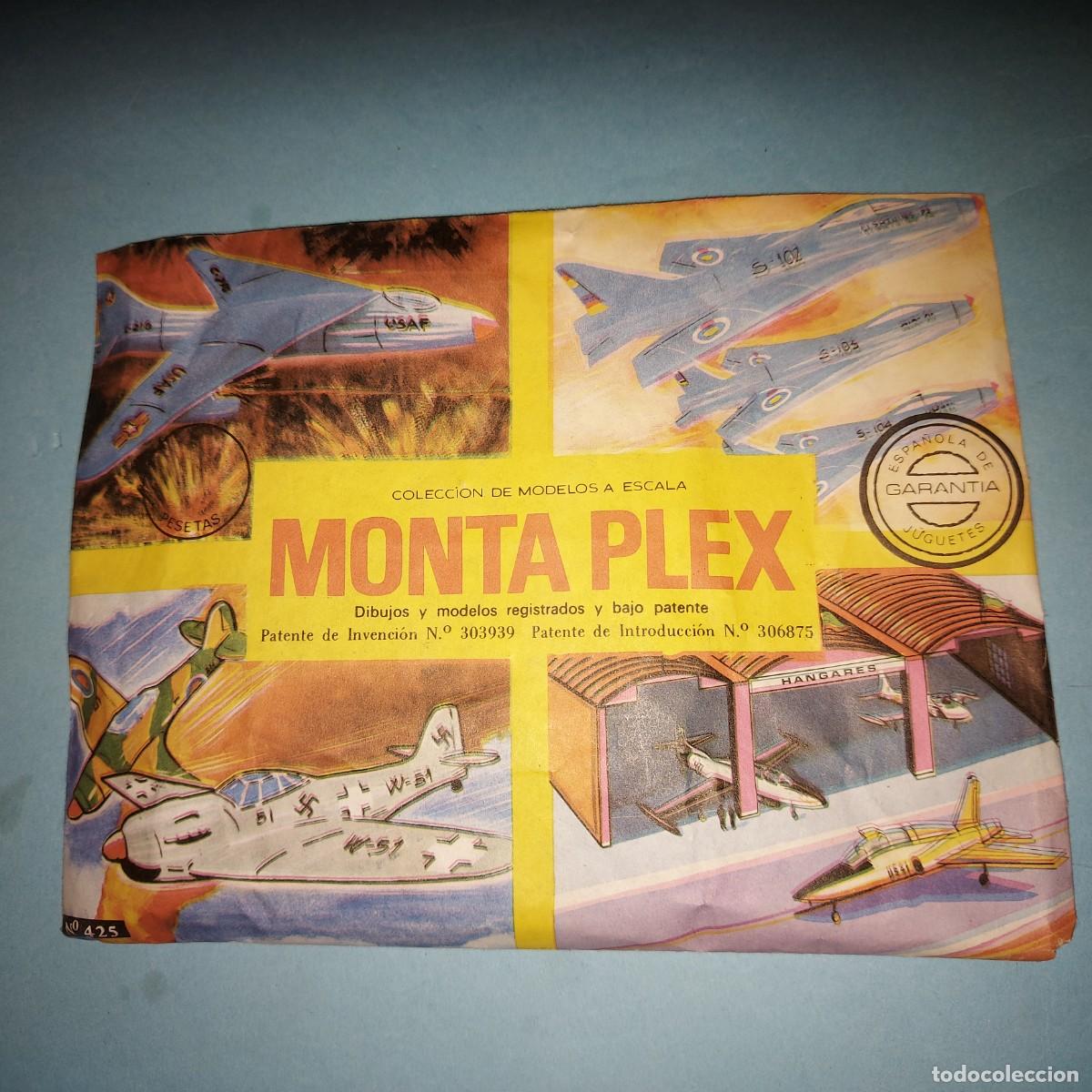 Figuras de goma y PVC: SOBRE DE MONTAPLEX 425