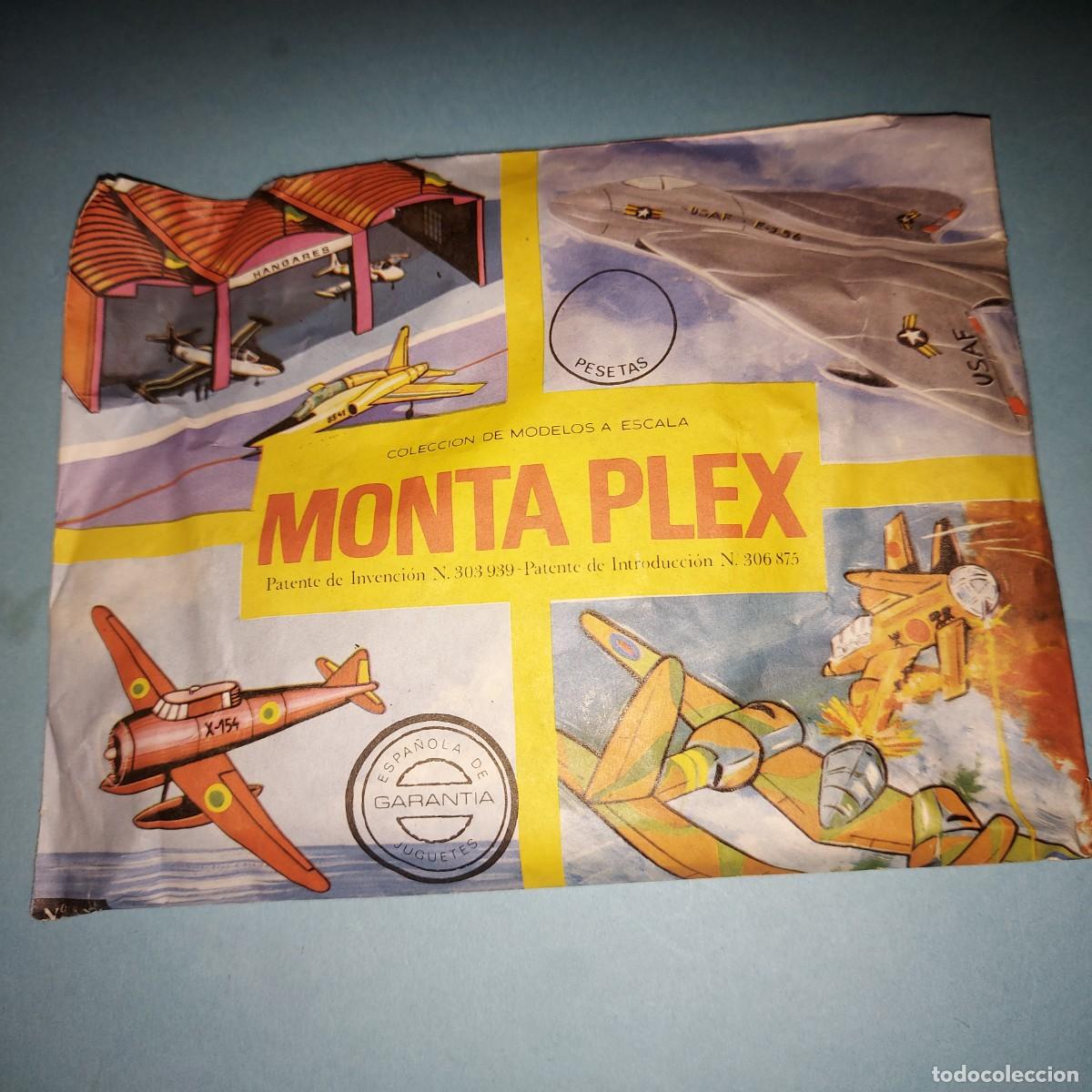Figuras de goma y PVC: SOBRE DE MONTAPLEX 424 - Foto 1