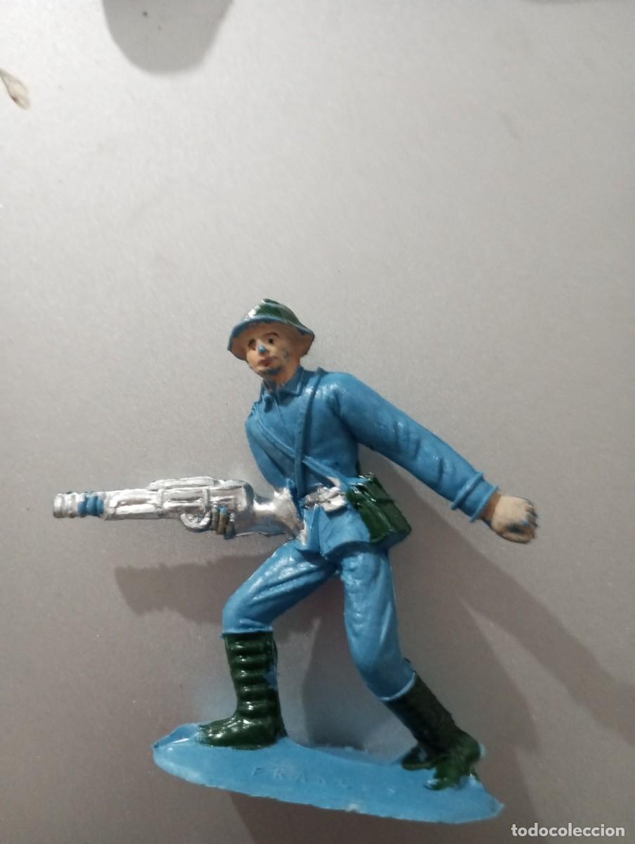 Figuras de goma y PVC: Franc&eacute;s Soldado del mundo jecsan comansi