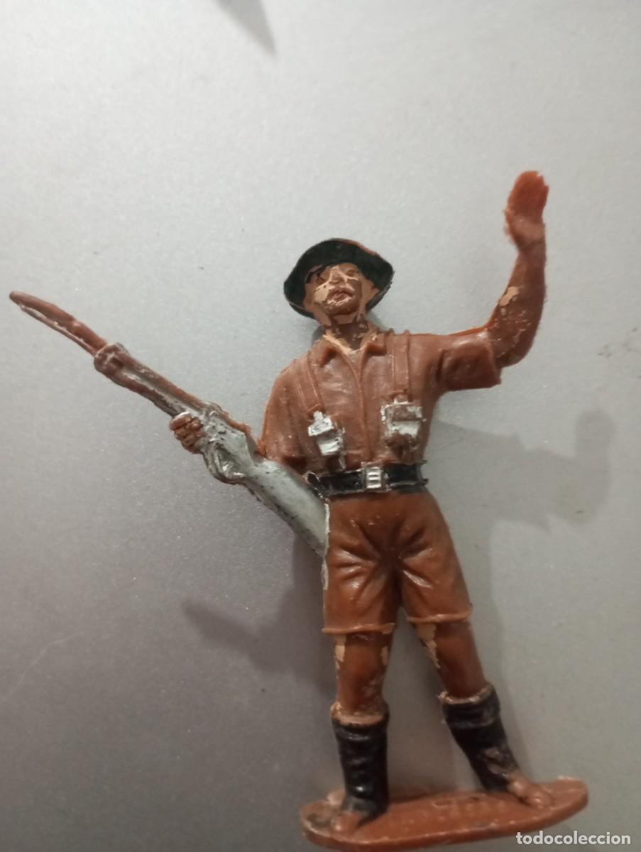 Figuras de goma y PVC: Ingles brit&aacute;nico Soldado del mundo jecsan comansi