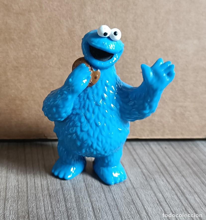 Figuras de goma y PVC: Juguete, figura, mu&ntilde;eco goma o pvc, Triki , Barrio Sesamo, monstruo galletas, Comansi