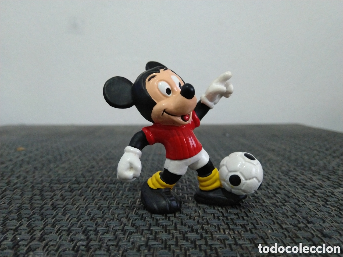 Figuras de goma y PVC: FIGURA PVC MICKEY MOUSE BULLY FUTBOL FUTBOLISTA PELOTA WALT DISNEY DIBUJOS ANIMADOS